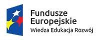 Logo Funduszy Europejskich - Wiedza Edukacja Rozwój